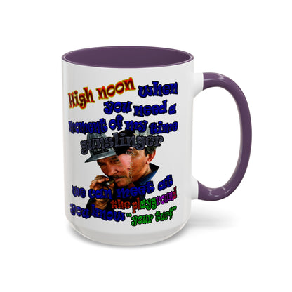 high noon - Accent Mug (white)
