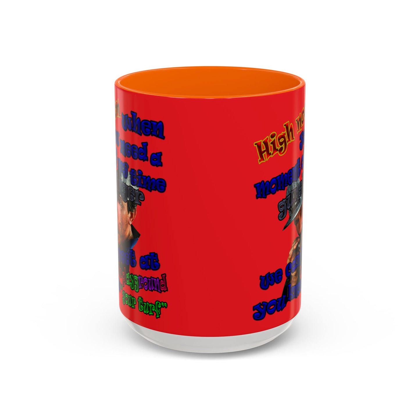 high noon - Accent Mug (red)