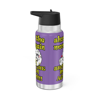 shoot the moon again - Gator Tumbler, 32oz (light purple)