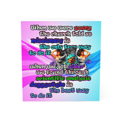 doggystyle - note cube (light blue-pink wave)