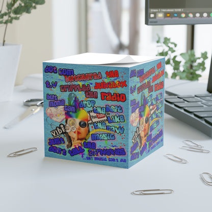 drop the beat - note cube (faded blue)