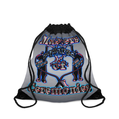 em cee squared - Drawstring Bag (brushed nickel)