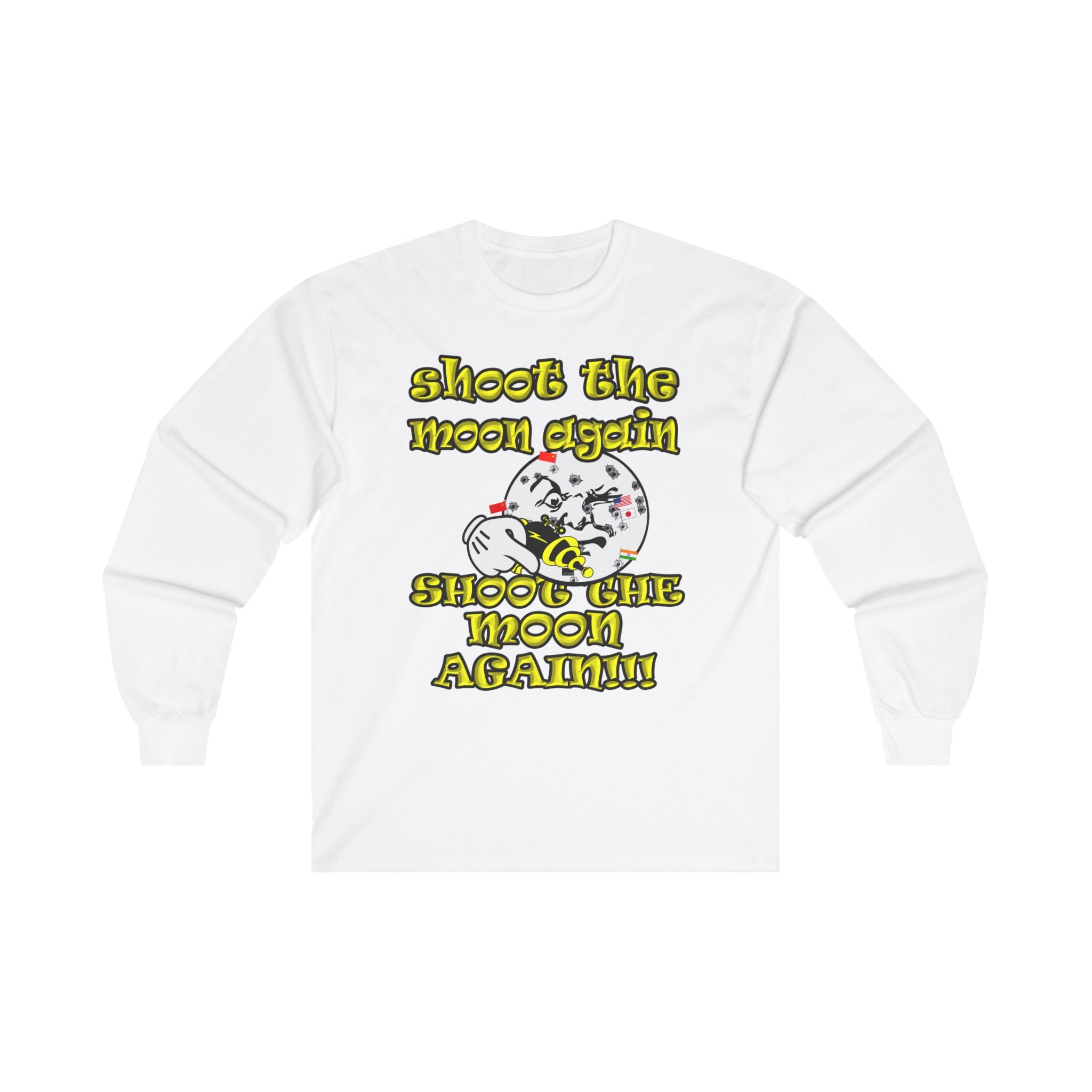 shoot the moon again - Ultra Cotton Long Sleeve Tee