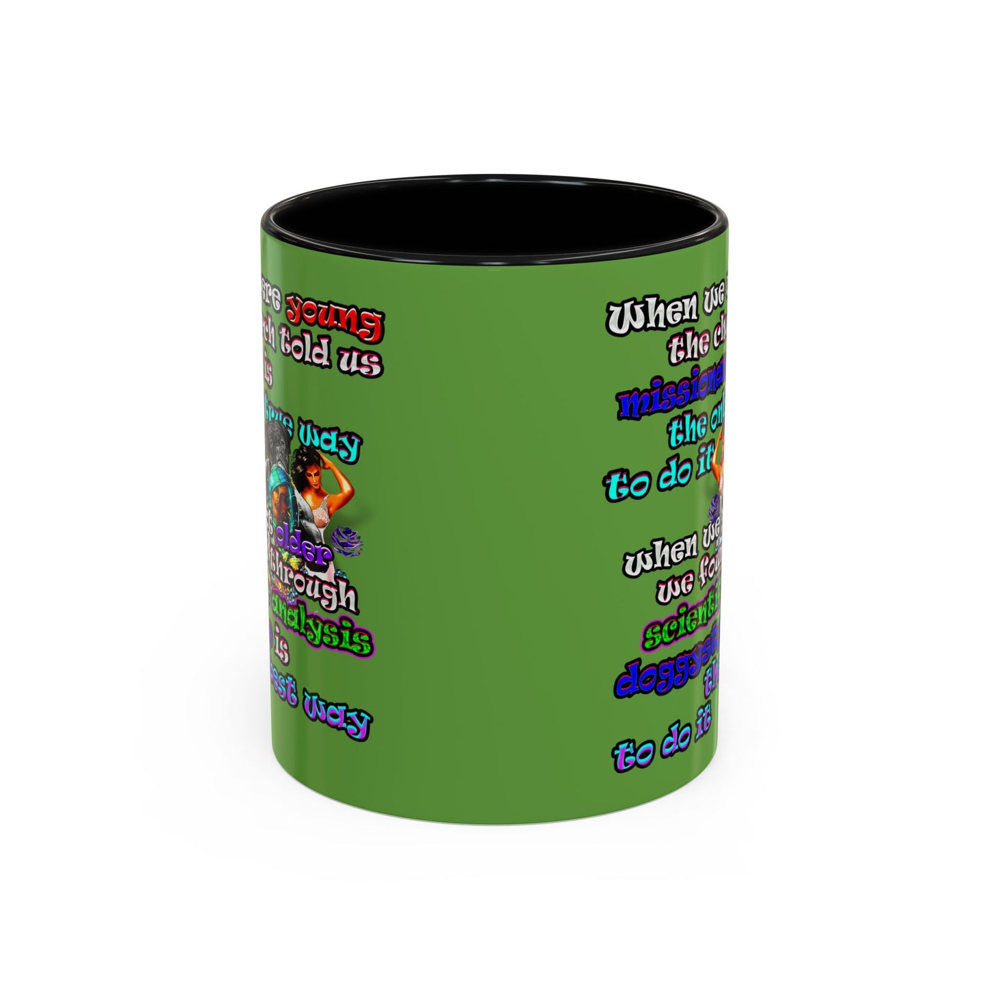 doggystyle - Accent Mug (green)