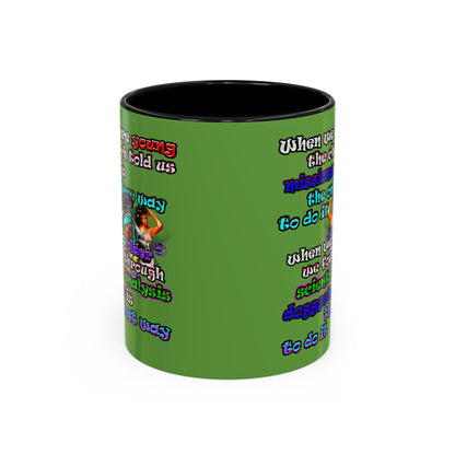 doggystyle - Accent Mug (green)