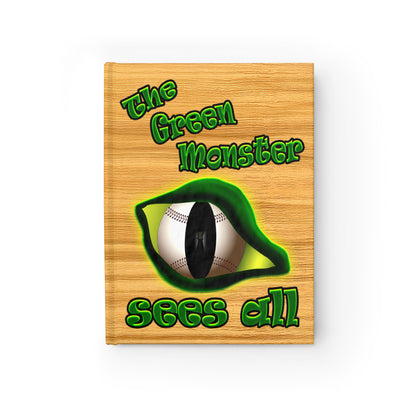 green monster - journal-lined (butterscotch wood finish)