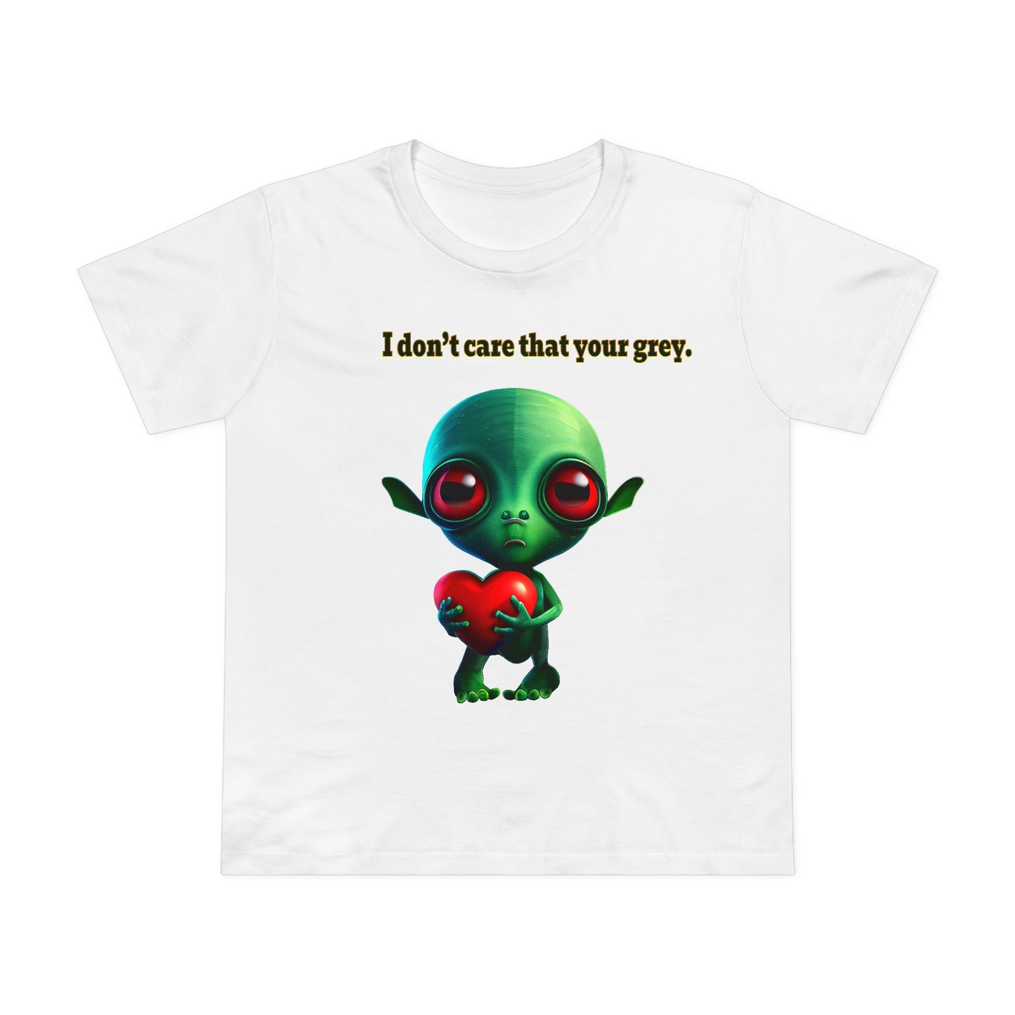 I don't care that your grey - Women’s Maple Tee
