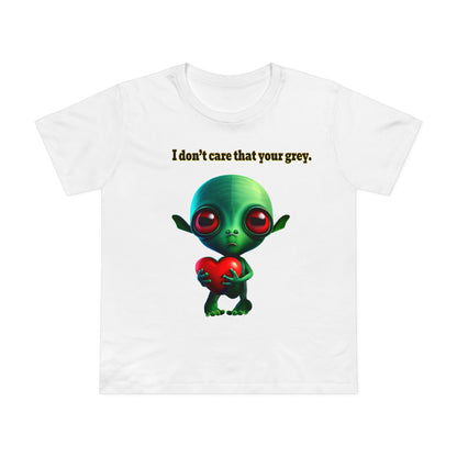 I don't care that your grey - Women’s Maple Tee