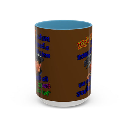 high noon - Accent Mug (brown)