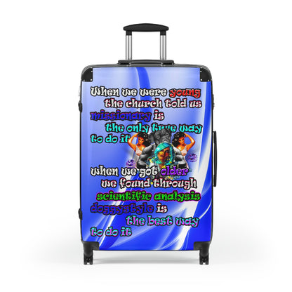 doggystyle - Suitcase (blue-white wave)