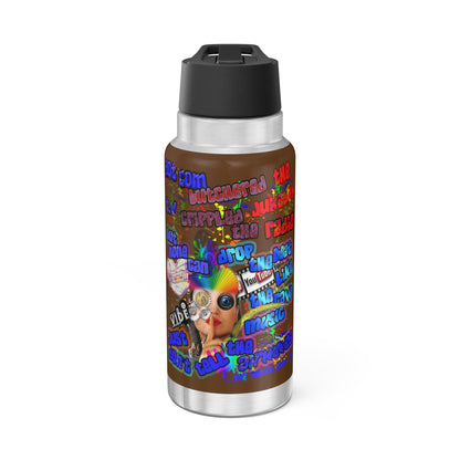 drop the beat - Gator Tumbler, 32oz (brown)