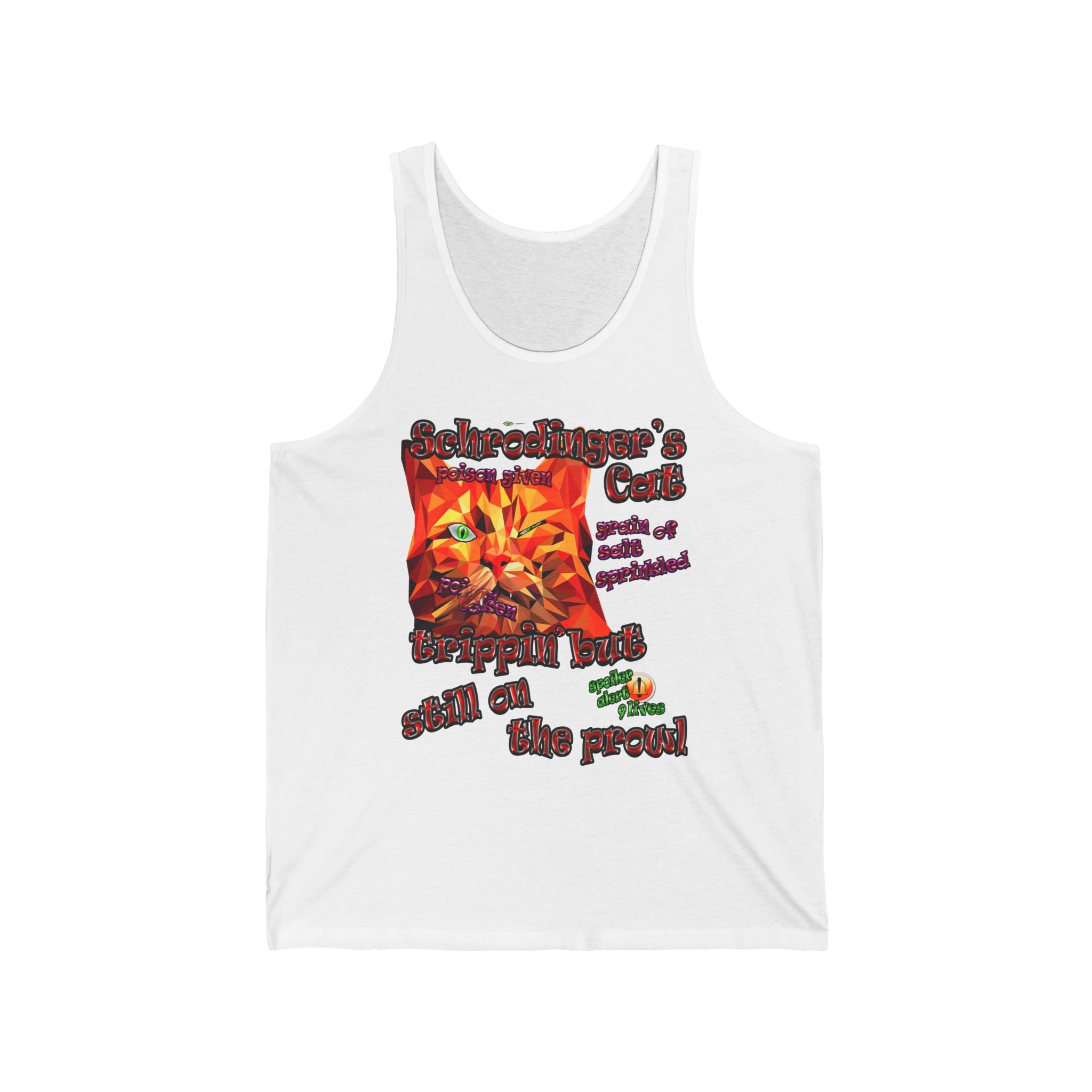 schrodinger's cat - Unisex Jersey Tank