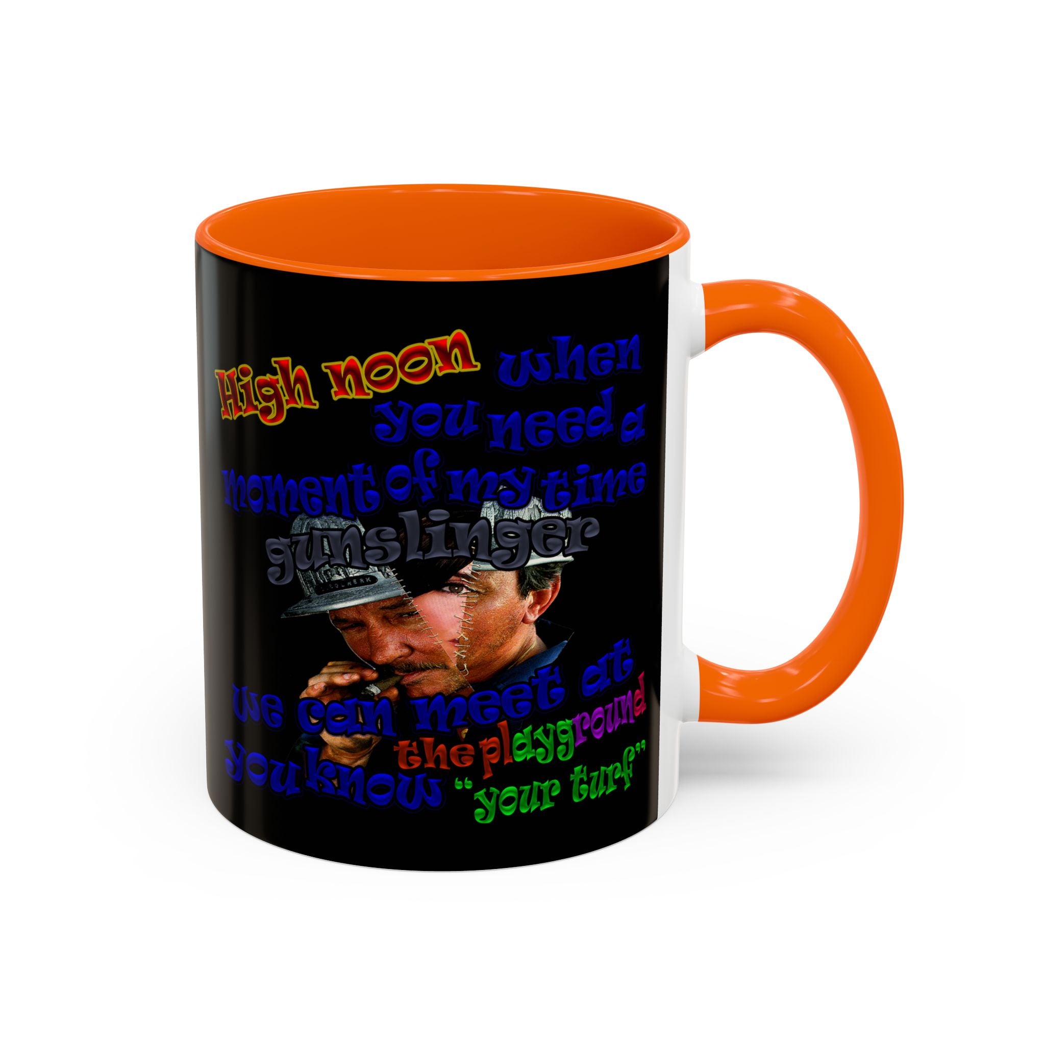 high noon - Accent Mug (black)