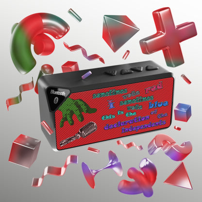 declaration of the independents - Jabba Bluetooth Speaker (red)