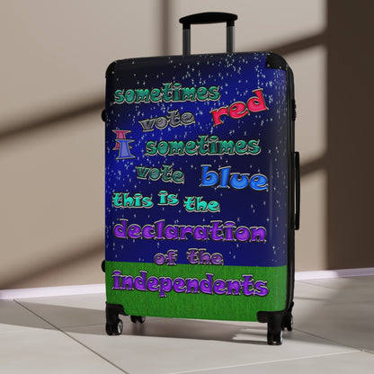 declaration of the independents - Suitcase ('snoops' background)