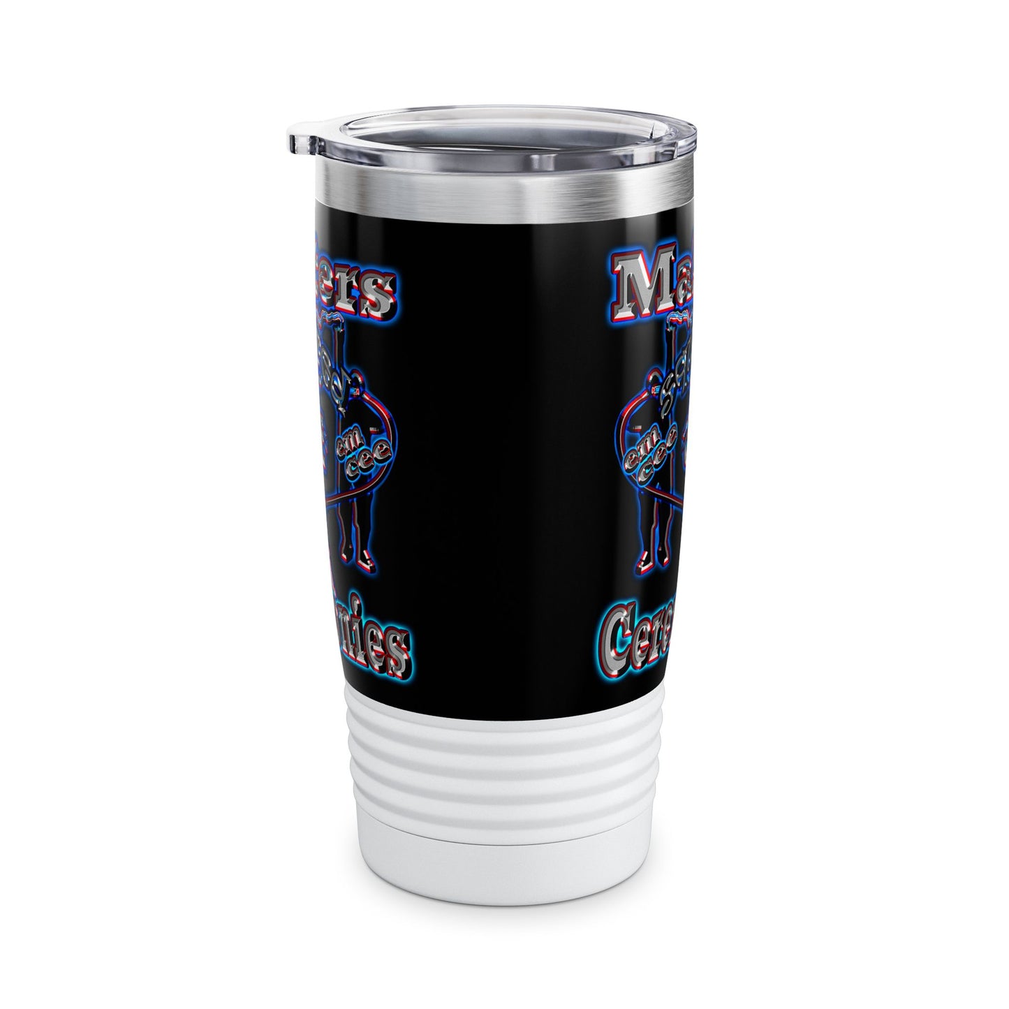 em cee squared - Ringneck Tumbler, 20oz (black)