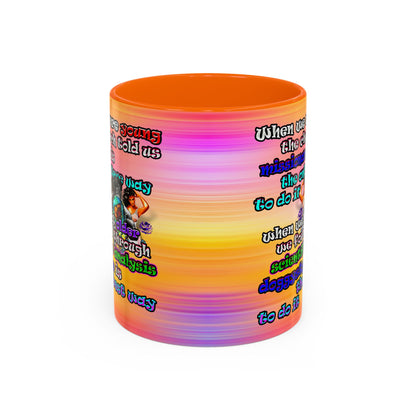 doggystyle - Accent Mug (color blur)