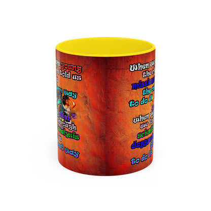 doggystyle - Accent Mug (burnt orange)