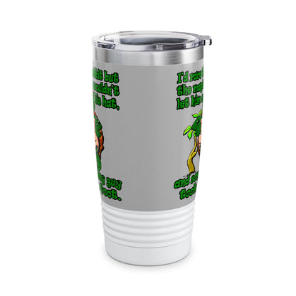 turtle race - Ringneck Tumbler, 20oz (light grey)