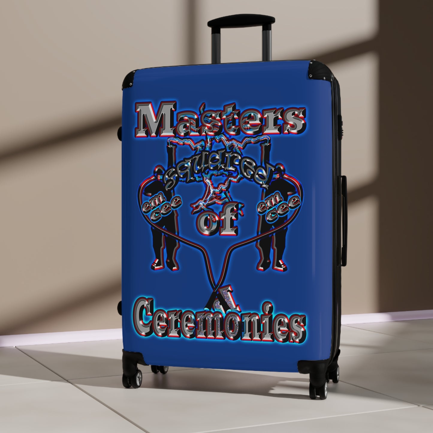 em cee squared - Suitcase (dark blue)