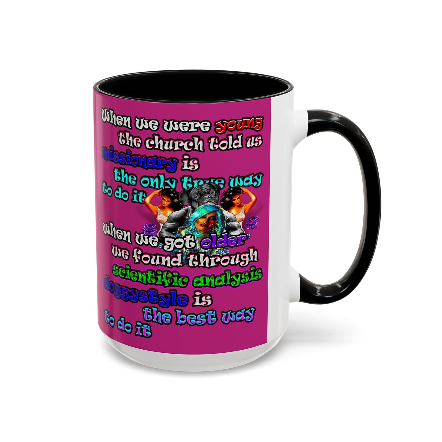 doggystyle - Accent Mug (pink)
