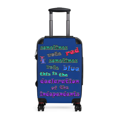 declaration of the independents - Suitcase (dark blue)