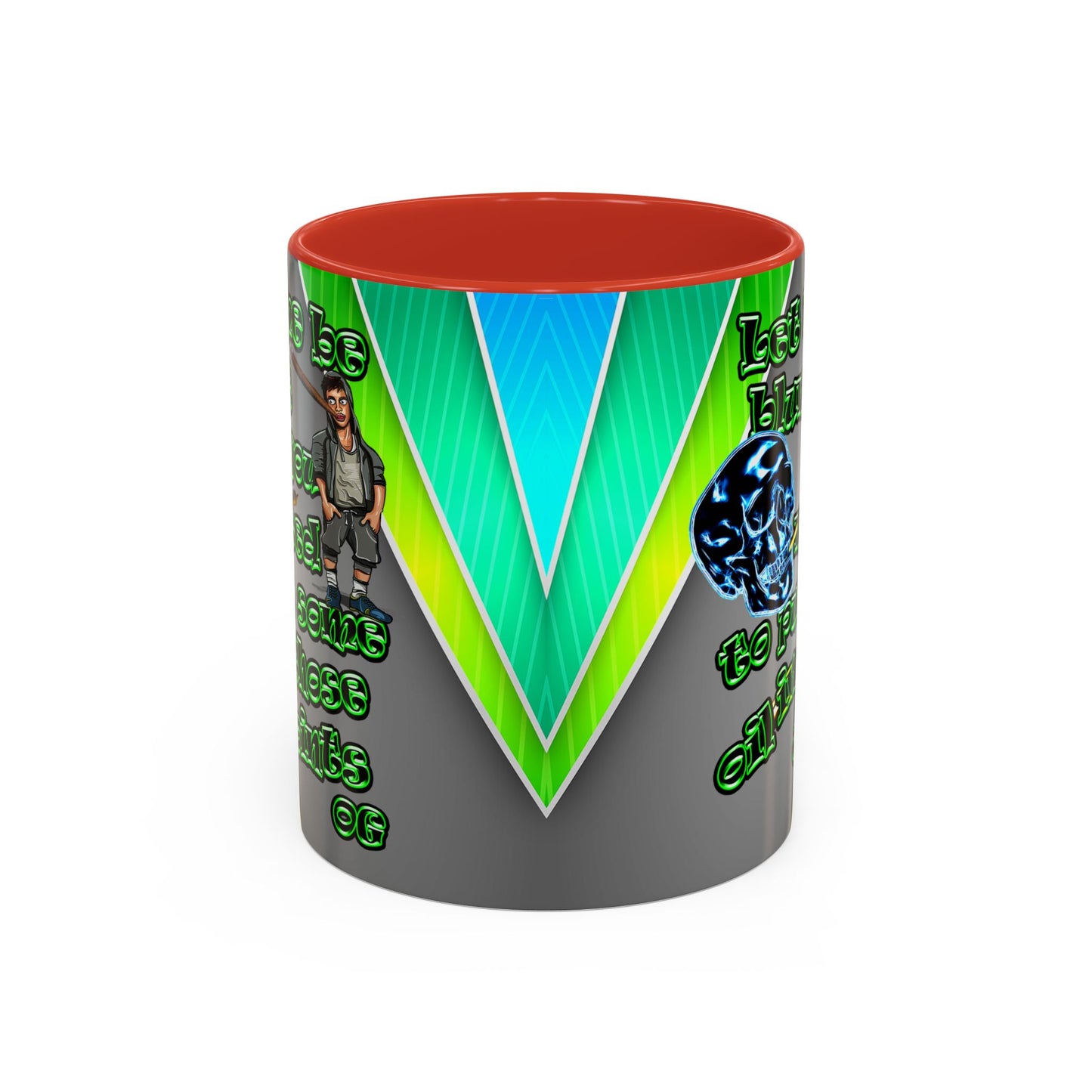 og - Accent Mug (rainbow split)