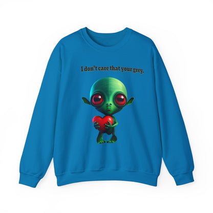 I don't care that your grey - Unisex Heavy Blend™ Crewneck Sweatshirt