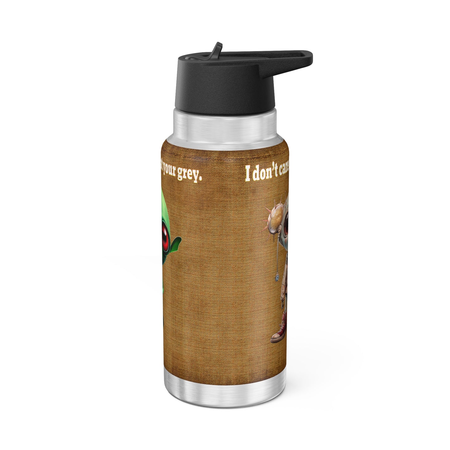I don't care that your grey - Gator Tumbler, 32oz  (brown papyrus)