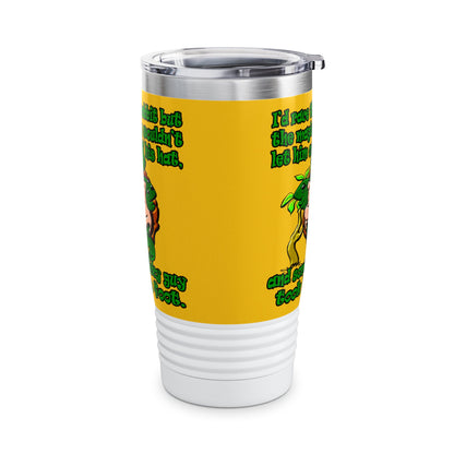 turtle race - Ringneck Tumbler, 20oz (yellow)