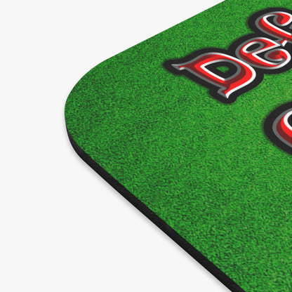 defy conquer reach - Mouse Pad (Rectangle) (green turf)