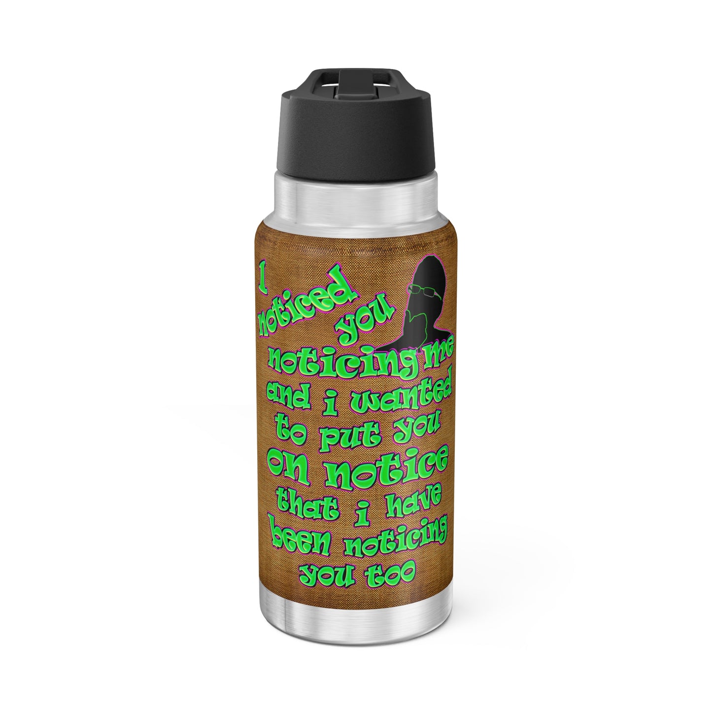 noticed you noticing - Gator Tumbler, 32oz  (brown papyrus)