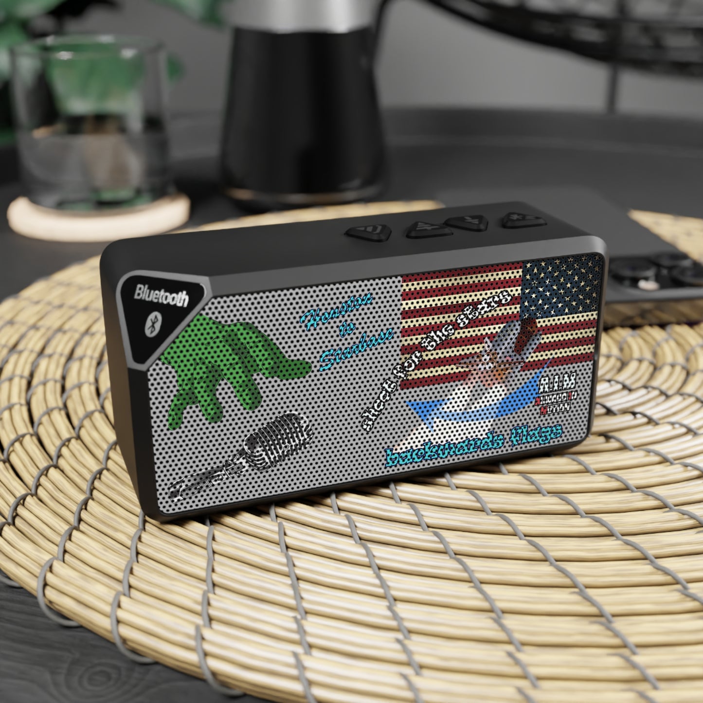 shoot for the stars - Jabba Bluetooth Speaker (light grey)