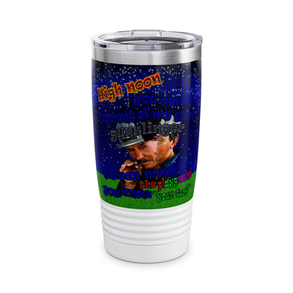high noon - Ringneck Tumbler, 20oz ('snoops' background)