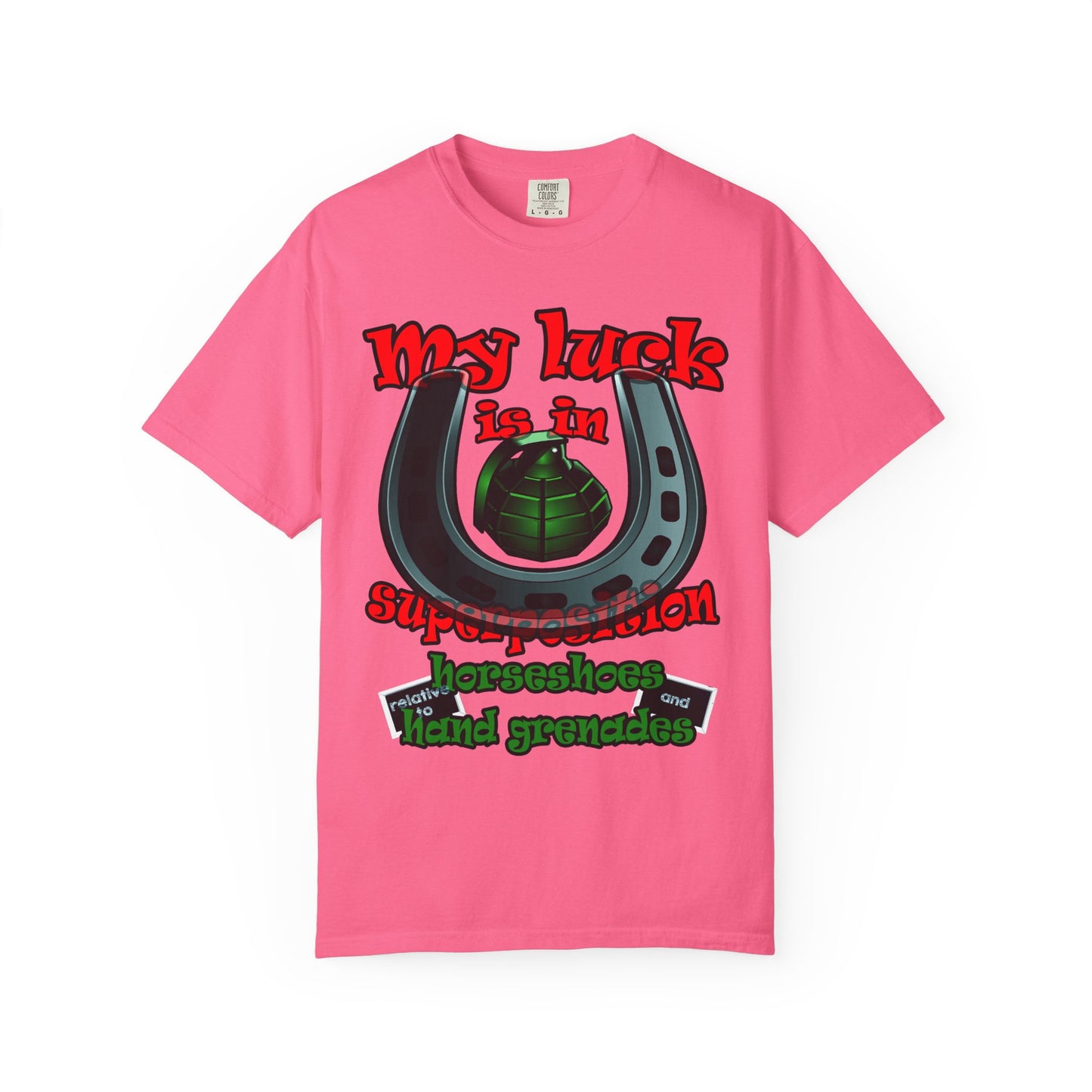 my luck - Unisex Garment-Dyed T-shirt