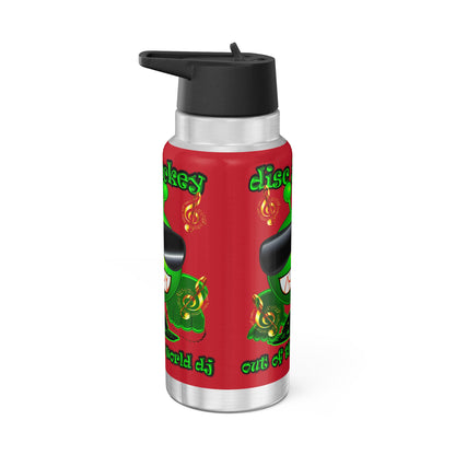 disc jockey - Gator Tumbler, 32oz (dark red)