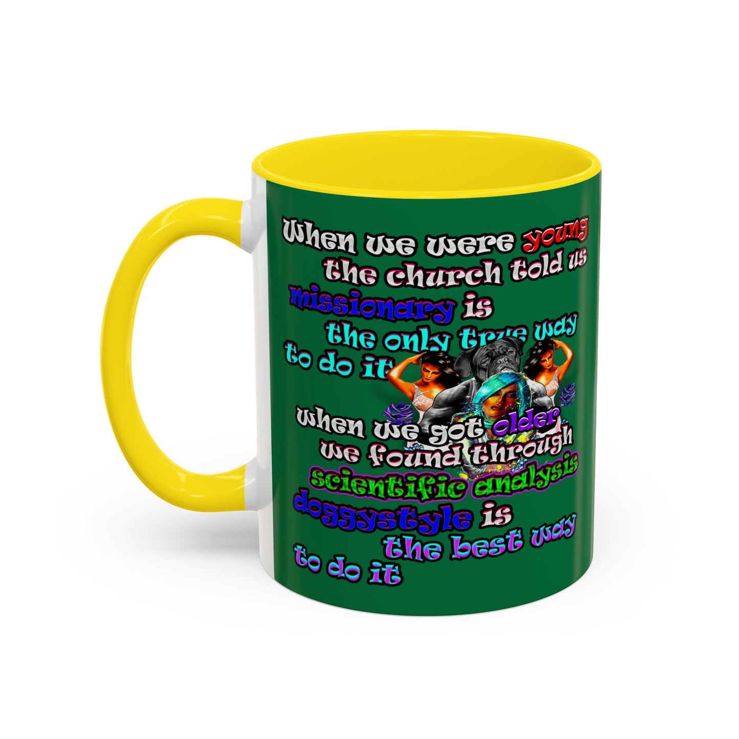 doggystyle - Accent Mug (dark green)