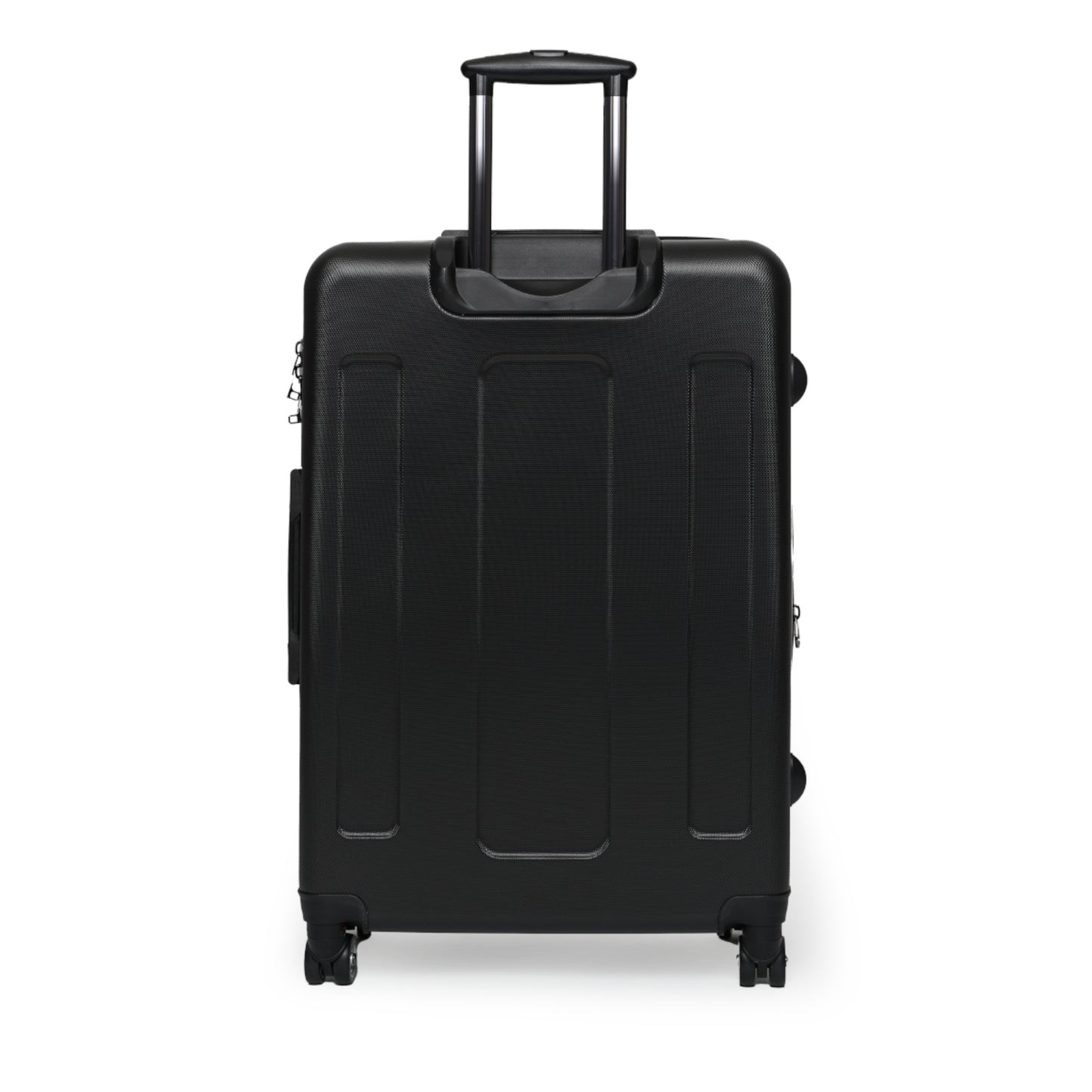 defy conquer reach - suitcase (purple-pink wave)