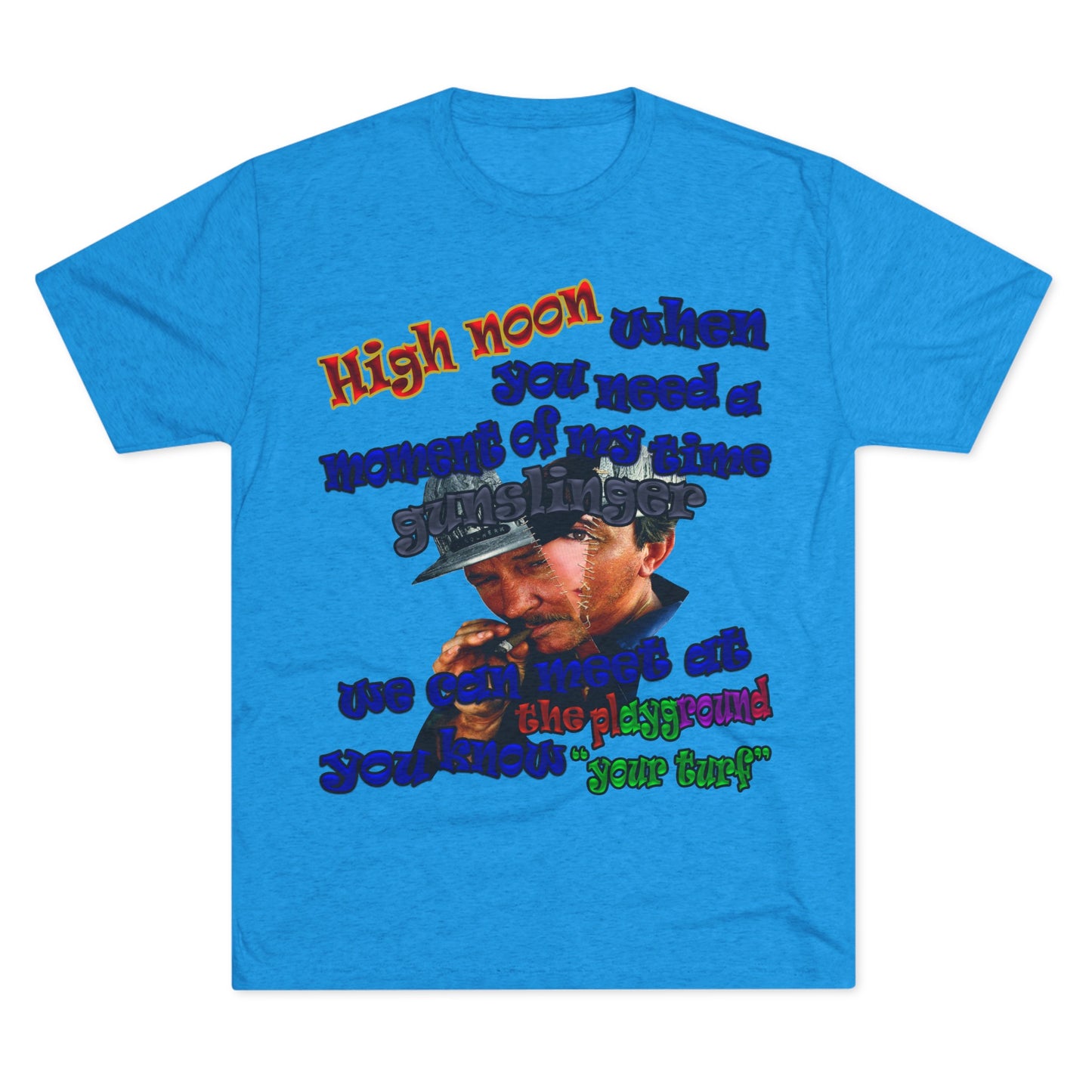 high noon - Unisex Tri-Blend Crew Tee