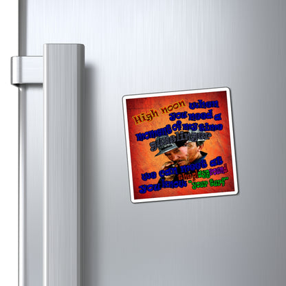 high noon - Magnets - (burnt orange)