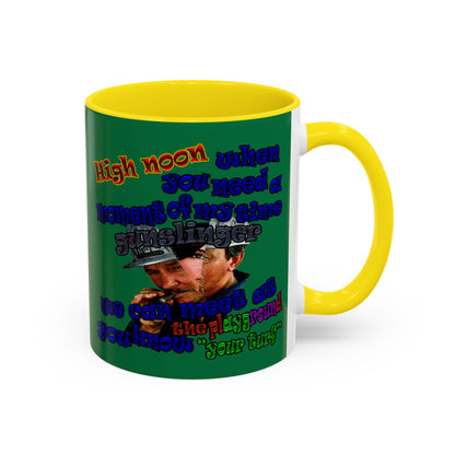 high noon - Accent Mug (dark green)