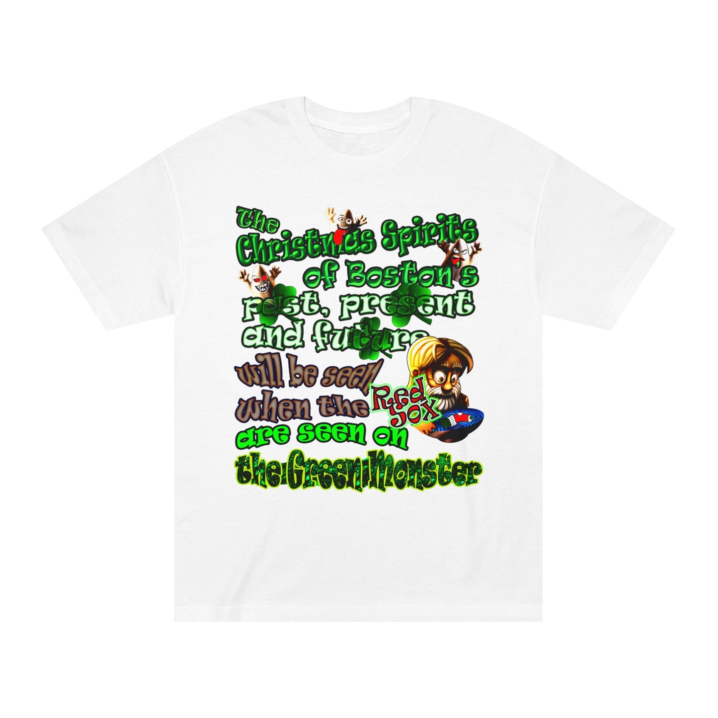 christmas spirits of boston - Unisex Classic Tee
