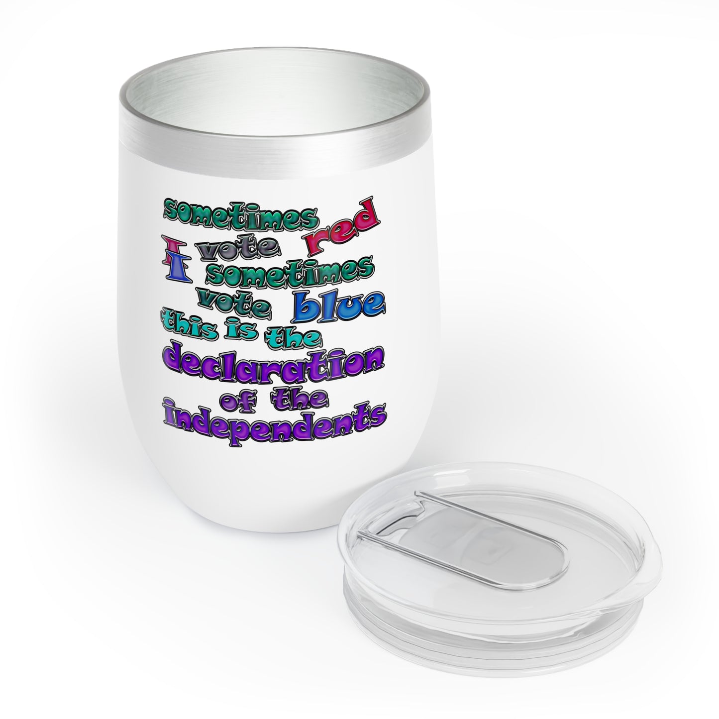 declaration of the independents - Chill Wine Tumbler