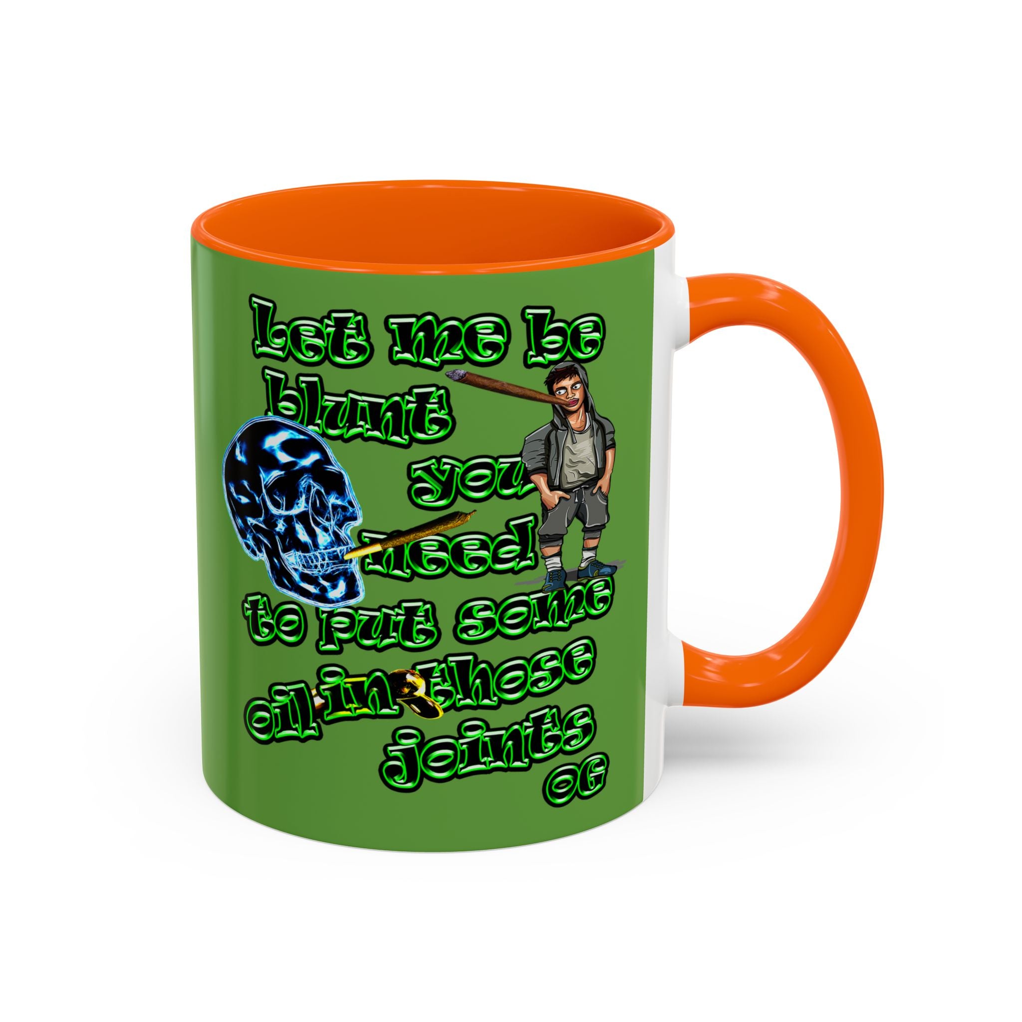 og - Accent Mug (green)