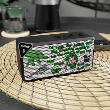 turtle race - Jabba Bluetooth Speaker (white marble)