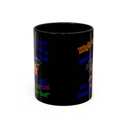 high noon - Accent Mug (black)