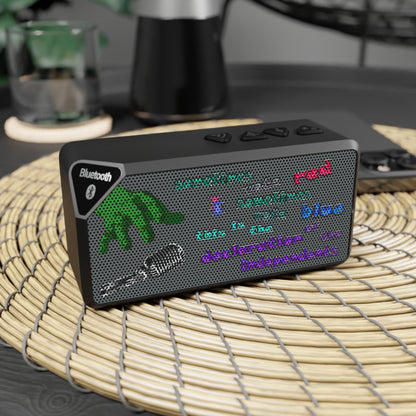 declaration of the independents - Jabba Bluetooth Speaker (dark grey)
