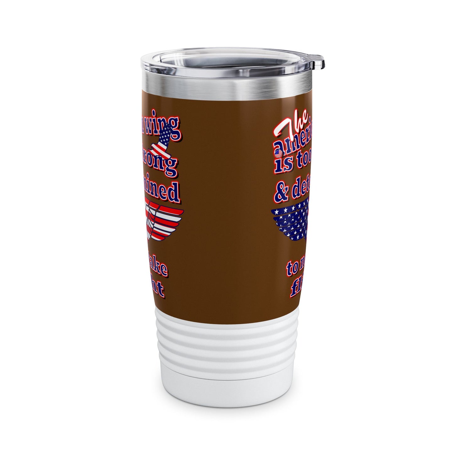 american wing - Ringneck Tumbler, 20oz (brown)