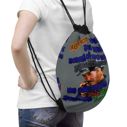 high noon - Drawstring Bag (dark grey)