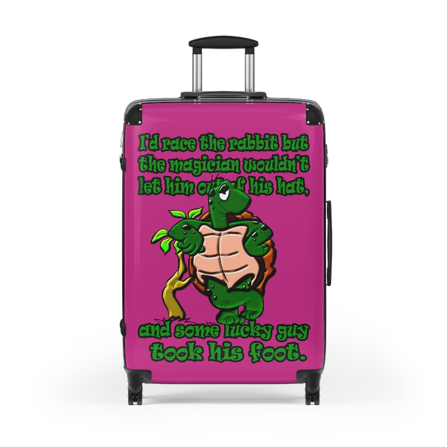 turtle race - Suitcase (pink)